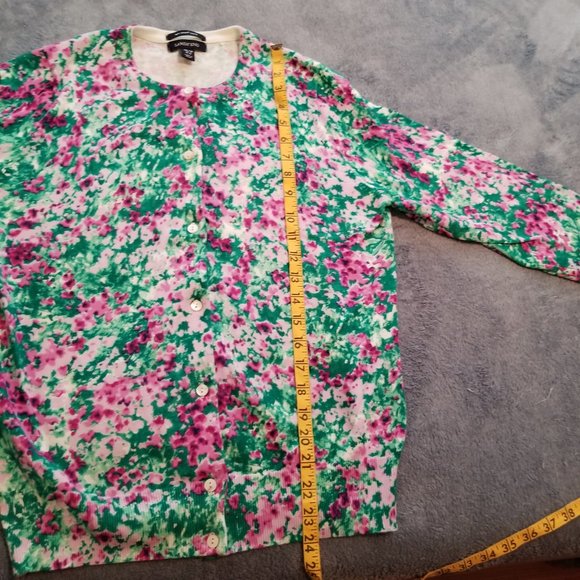 Lands End Cardigan Size M/P - Picture 4 of 5